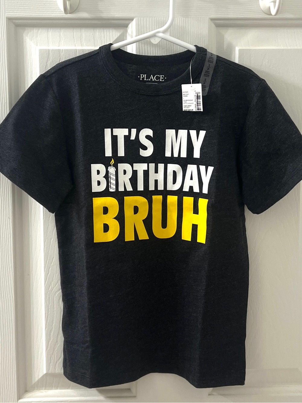 The Children’s Place Kids Cotton “It’s My Birthday” T-shirt Sz S (5/6) New W/tag